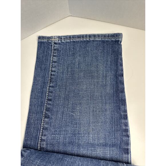 Calvin Klein Women's Size 6 Stretch Medium Wash Skinny Leg 5 Pocket Jeans - Picture 4 of 10